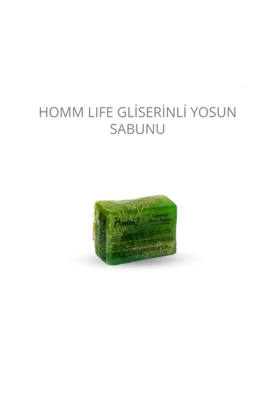 homm Lıfe Bitkisel Gliserinli Yosun Sabunu