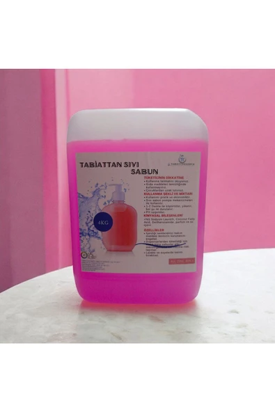 tabiattan kimya Tabiattan Sıvı Sabun 4KG - 2