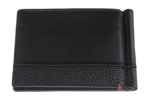 Zippo RFID Bloklamalı Nappa Deri Money Clip Cüzdan - Siyah - 3