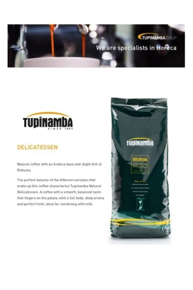 BLUE BEAR KAHVE Tupinamba Delicatessen Espresso 1 Kg - 2