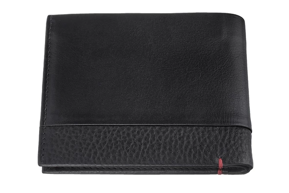Zippo RFID Bloklamalı Nappa Deri Kredi Kartlıklı Cüzdan - Siyah - 2