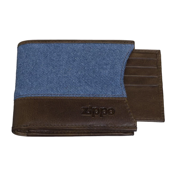 Zippo Deri-Denim Cüzdan (2007141) - 2