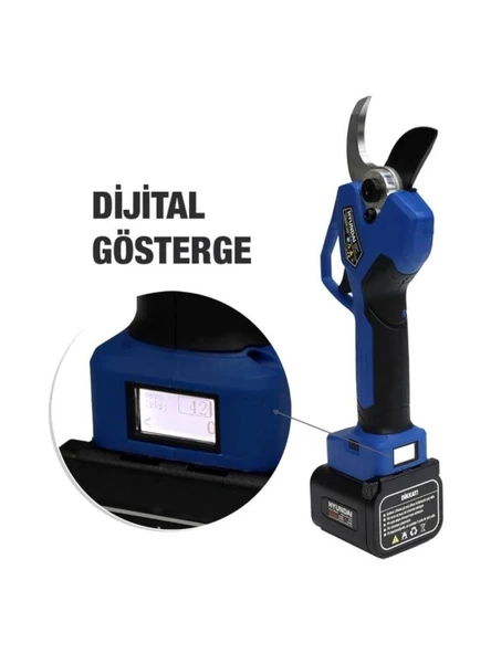 Hyundai Lasercut 45XP Akülü Budama Makası - 5