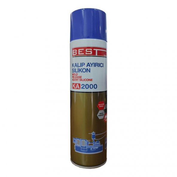 Best KA2000 Kalıp Ayırıcı Silikon Sprey 400 ml