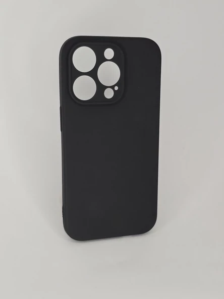 İPHONE 14 PRO CAPPY SİLİKON SİYAH KILIF - 2