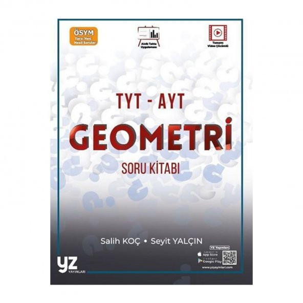 Yz Yayıncılık TYT-AYT Geometri Soru Kitabı - Salih Koç - Seyit Yalçın