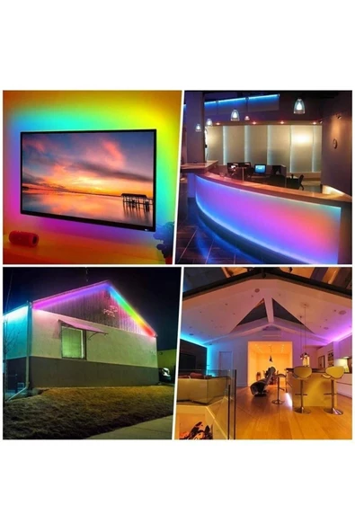 Cata 3 Metre Usb Tv Led Rgb Ct-4566 - 4