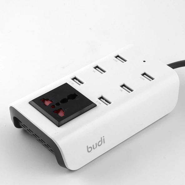 Pmr Budi 6 Port 24W Ev Tipi Şarj Adaptörü - 1