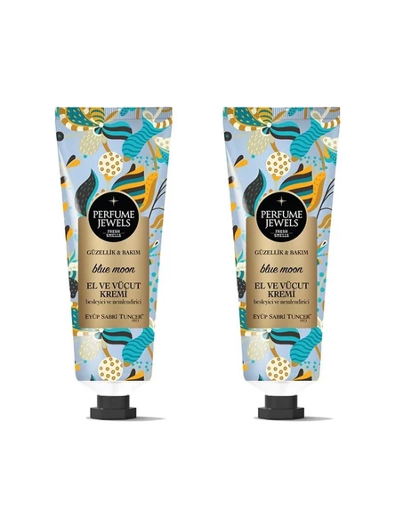 Blue Moon El ve Vücut Kremi 50 ml Tüp x2