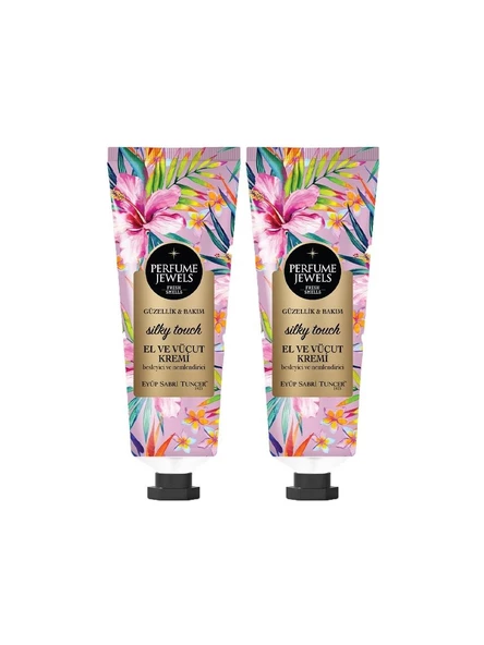 Eyup Sabri Tuncer Silky Touch El ve Vücut Kremi 50 ml Tüp x2