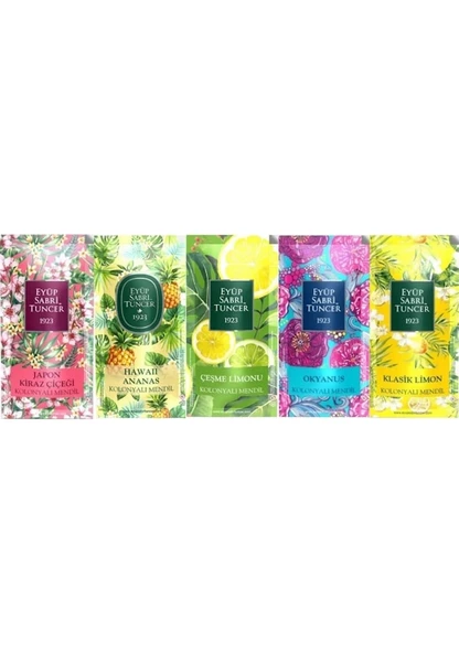 Eyup Sabri Tuncer Karma Kolonyalı Mendil 75 Adet ürün görseli 1