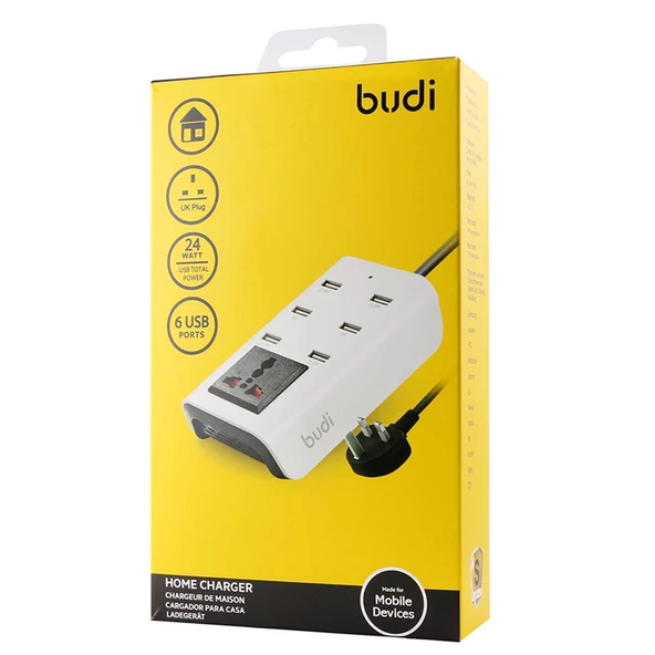 Pmr Budi 6 Port 24W Ev Tipi Şarj Adaptörü - 3