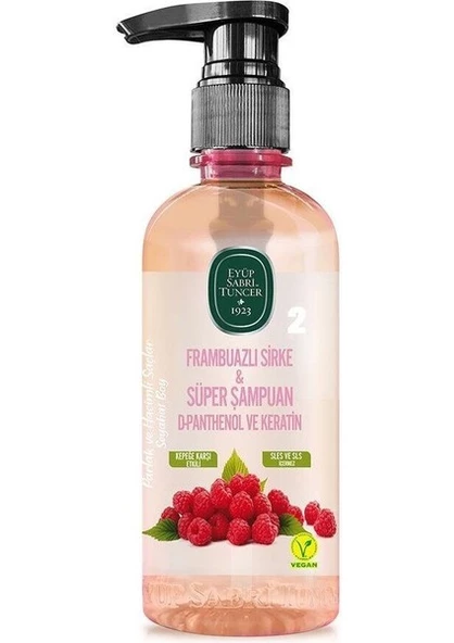 Frambuazlı Sirke & Süper Şampuan 100 ml - Seyahat Boy x2