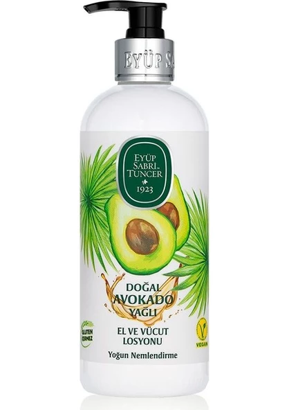 Doğal Avokado Yağlı El ve Vücut Losyonu 500 ml ürün görseli 1
