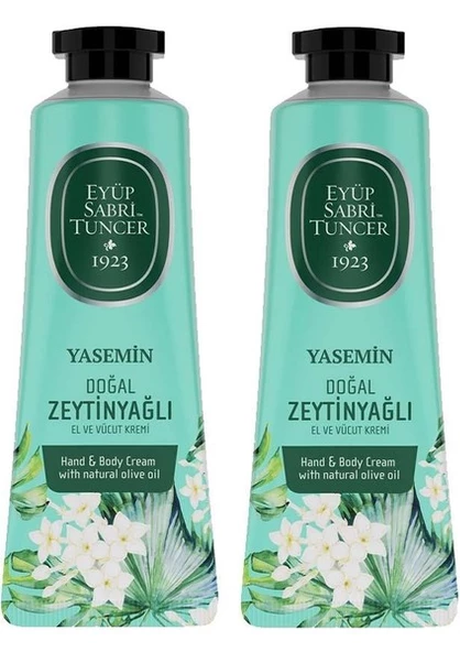 Yasemin Doğal Zeytinyağlı El ve Vücut Kremi 50 ml x2