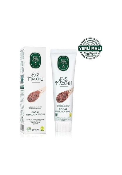 Eyup Sabri Tuncer Doğal Himalaya Tuzlu Diş Macunu 90 ml x2 ürün görseli 1