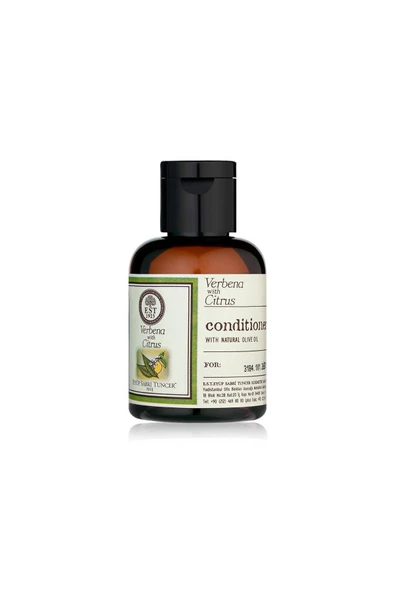 Verbena Citrus Organik Zeytinyağlı Saç Kremi 50 ml x6