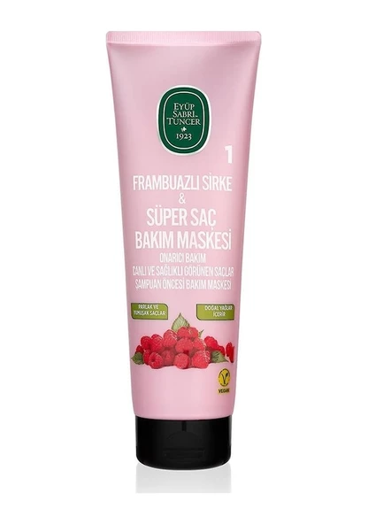 Eyup Sabri Tuncer Frambuazlı Sirke & Süper Saç Bakım Maskesi 250 ml ürün görseli 1