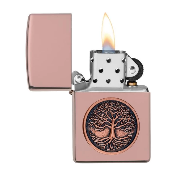 Zippo 49638 49190 Tree Of Life Emblem Çakmak - 2