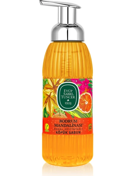 Bodrum Mandalinası Doğal Zeytinyağlı Köpük Sabun 500 ml ürün görseli 1