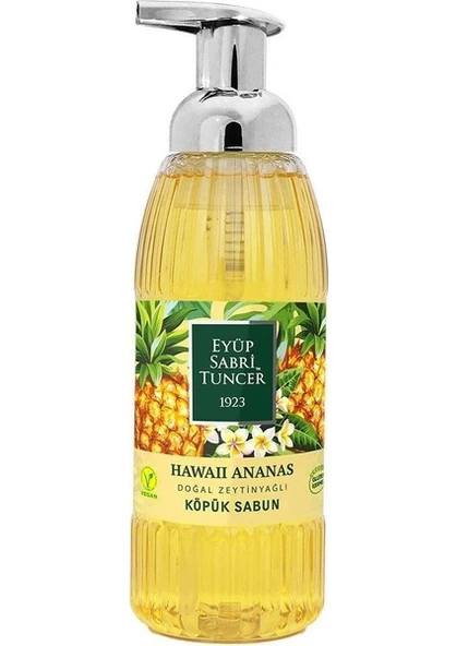 Hawaii Ananas Doğal Zeytinyağlı Sıvı Sabun 500 ml ürün görseli 1