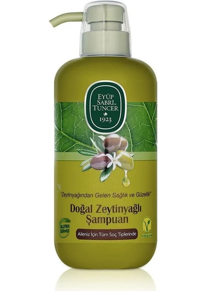 Doğal Zeytinyağlı Şampuan 600 ml ürün görseli 1