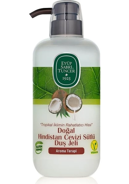 Doğal Hindistan Cevizi Sütlü Duş Jeli 600 ml ürün görseli 1