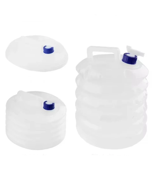 Katlanır  Su Bidonu 15Litre Katlanabilir Musluklu Su Bidonu ( YER KAPLAMAZ ) - 2