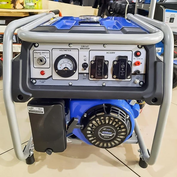 Datsu DBJ 4800E Monofaze Marşlı Benzinli Jeneratör - 4