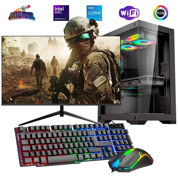 i5 14400F 16GB DDR4 512GB m2 12GB ARC B580 27" 165Hz Monitörlü Oyun Bilgisayarı ürün görseli