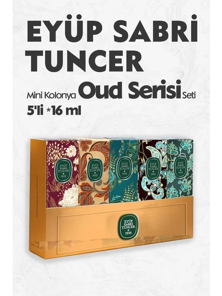 Eyup Sabri Tuncer 5'li 16 ml Kolonya - Oud Serisi ürün görseli 1