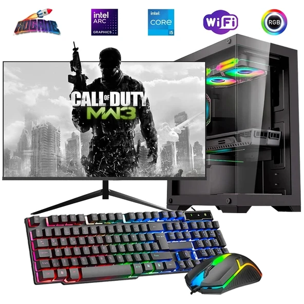 i5 13400F 32GB DDR4 1TB M2 12GB ARC B580 27" 165Hz Monitörlü Oyun Bilgisayarı ürün görseli