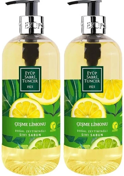 Cesme Limonu Doğal Zeytinyağlı Sıvı Sabun 500 ml x2 ürün görseli 1