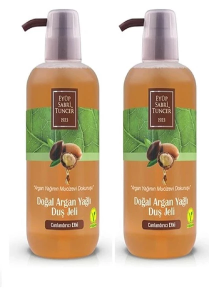 Doğal Argan Yağlı Duş Jeli 600 ml x2 ürün görseli 1