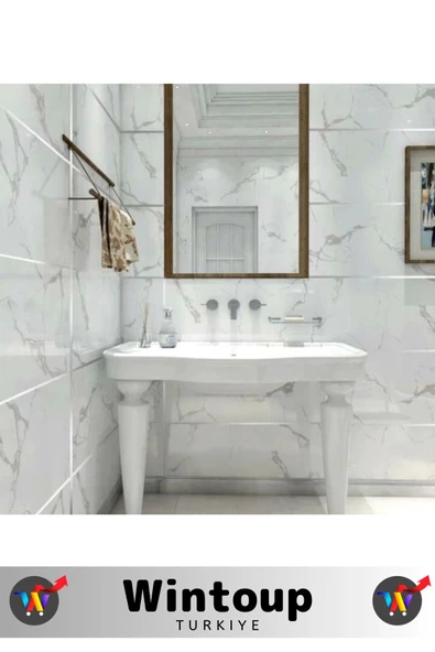 Yüksek Kaliteli Kendinden Yapışkanlı Duvar Karo Zemin 5 Mt X 0.5 Cm Gri Fayans Arası Şerit Bant 4 Ad - Resim 4