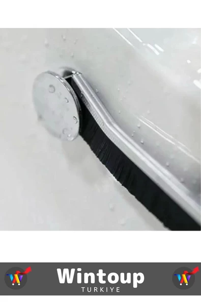 Yüksek Kaliteli Derz İnce Ergonomik Mutfak Banyo Lavabo Otomobil Detaylı Temizlik Fırçası 2 Adet - 4