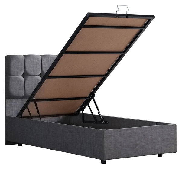 Setay Berlin Baza Başlık Comfort Yatak Seti, Gri - 3
