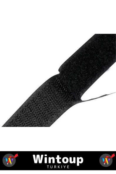 Premium Yüksek Kaliteli İz Bırakmaz Süper Güçlü Çok Amaçlı Cırt Cırtlı Sihirli Bant 2 Metre 1 Adet - 5