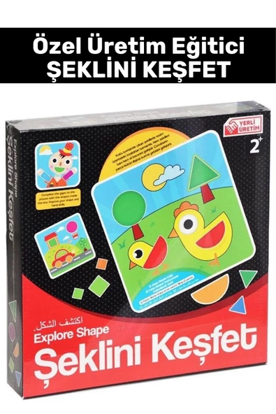 Özel Seri El Becerisi Geliştirici Renkleri Tanıma Parça Bütün İlişkisi Geliştirici ŞEKLİNİ KEŞFET ürün görseli