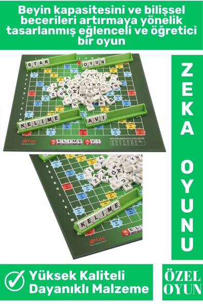 Özel Üretim Yüksek Kaliteli El Göz Koordinasyonu Bilişsel Beceri Gelişimi Zeka Oyunu-KELİME AVI - Resim 2