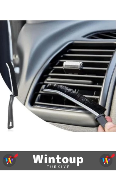 Yüksek Kaliteli Derz İnce Ergonomik Mutfak Banyo Lavabo Otomobil Detaylı Temizlik Fırçası 3 Adet - 3