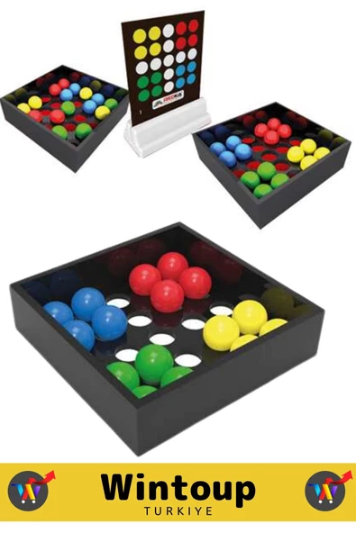 Özel El Göz Koordinasyonu El Beceri Düşünme Geliştirici Akıl Zeka Strateji Oyunu BECERİKLİ PARMAKLAR - Resim 5