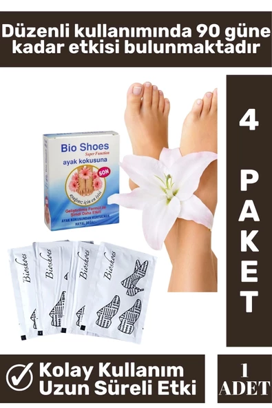 Premium Gündelik Kullanım Uzun Süre Etkili Kadın Erkek Ayak Kötü Koku Önleyici Ayak Bakım Tozu 1Adet - 2