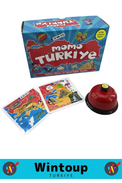 Premium Görsel Algı Koordinasyon Dikkat Hafıza Genel Kültür Geliştirici Eğlenceli MOMO TÜRKİYE Oyunu - Resim 4
