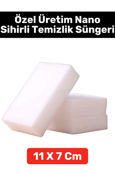 Özel Üretim Yüksek Kaliteli Nano Teknoloji Mutfak Lavabo Otomobil Sihirli Temizlik Süngeri 2 Adet