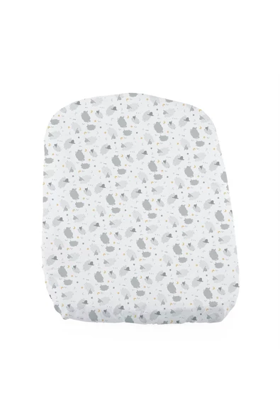 Chicco CRIB SET 2 PIECES BABY HUG GREY SHEEP - 2