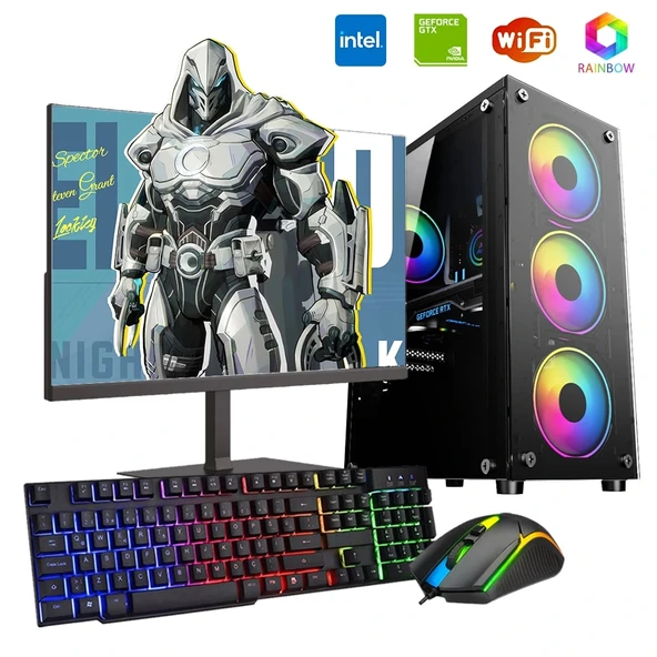 iNTEL i5 3N 16GB Ram 1TB SSD 4GB GT740 24" Monitörlü Oyun Bilgisayarı ürün görseli