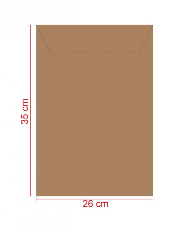 Doğan Torba Zarf Çaycuma 26x35cm 125gr 100lü Paket - 1