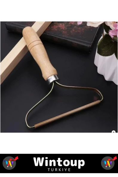 Premium Ergonomik Kompakt Pratik Kullanım Kumaşa Zarar Vermeyen Elbise Eşya Tiftik Tüy Temizleyici - 3