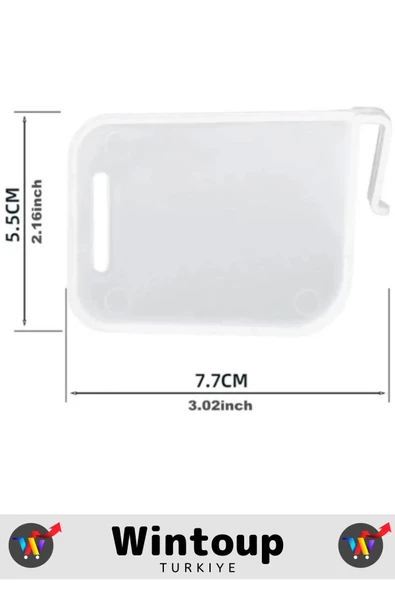 Yüksek Kaliteli Kompakt Dayanıklı Plastik Buzdolabı Kilim Dolap İçi Çok Amaçlı Raf Ayırıcı 20 Adet - 5